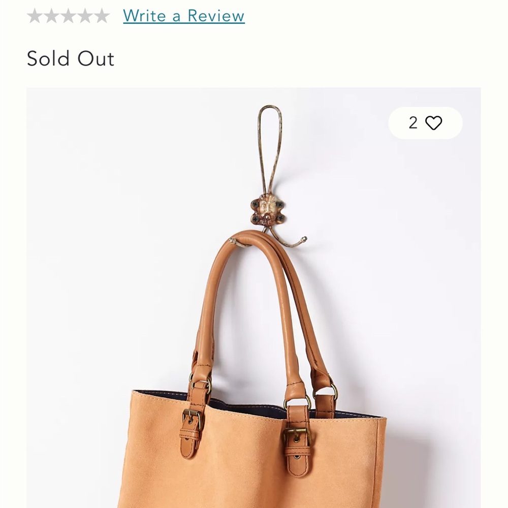Miss Albright Peach Tote with French Bulldog Design by Donna McKenzie - Picture 7 of 8